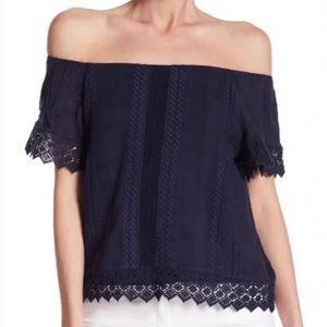 Alice + Olivia | Jules Off-the-Shoulder Top